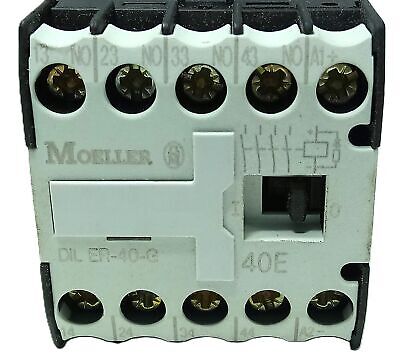 Klockner Moeller DILER-40-G 24 V DC 10 A Miniature IEC Contactor