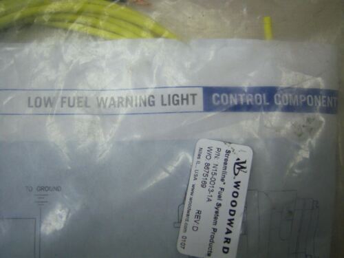 Woodward N15-0013-1A Low Fuel Warning Light Components Kit