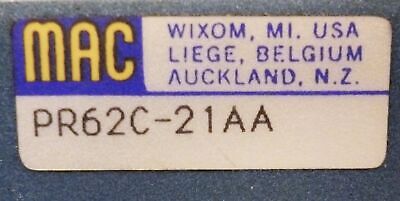 MAC Valves Inc PR62C-21AA Air Pressure Regulator