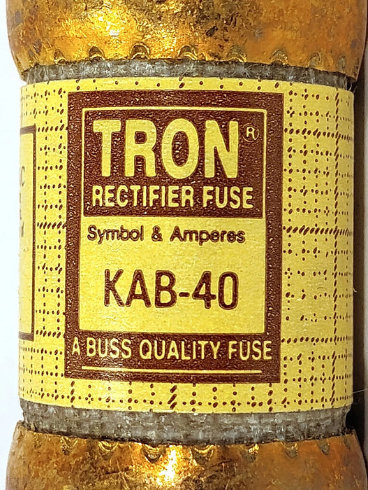 Bussmann KAB-40 250 VAC 40 A Current-Limiting Very Fast-Acting Rectifier Fuses
