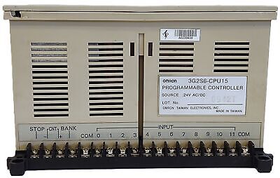 Omron 3G2S6-CPU15 24 V PLC CPU Module No Memory Unit