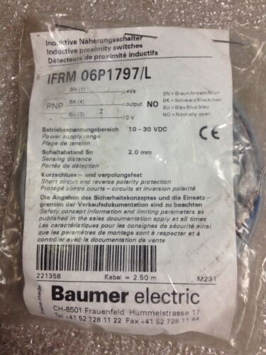 Baumer Electric Ifrm06P1797/L Proximity Switch