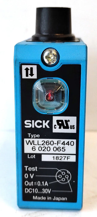 SICK WLL260-F440 10-30 V DC Fiber Optic Sensor