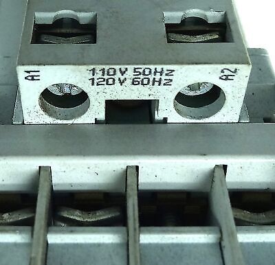Allen-Bradley 700-CF220D 10 A IEC Contactor w/ 110/120 V Coil