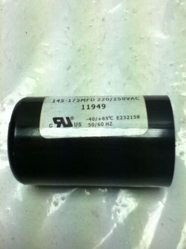 INTERSTATE ELECTRIC 11949 145-175MFD CAPACITOR
