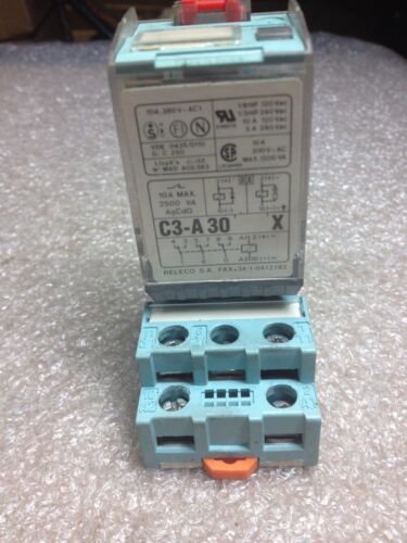 3 Turck C3-A30X Relays With Mount
