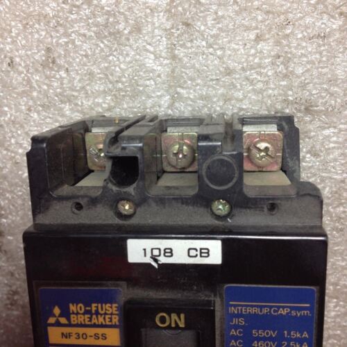 MITSUBISHI NF30-SS NO-FUSE BREAKER
