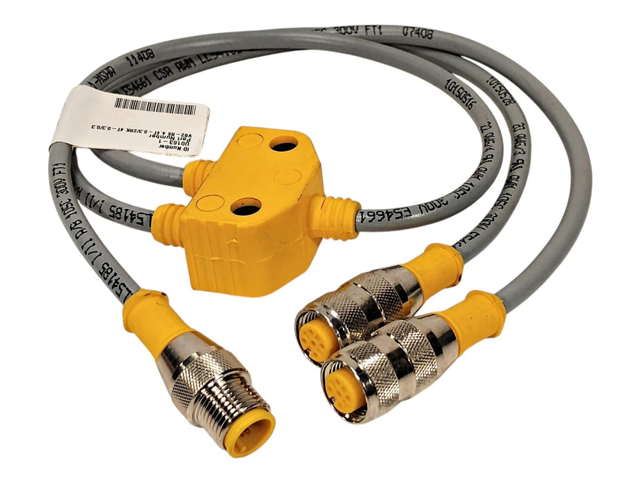 Turck VB2-RS 4.4T-0.3/2RK 4T-0.3/0.3 PLC Cable