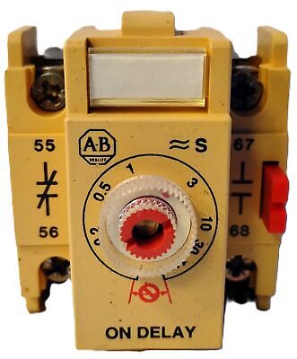 Allen-Bradley 196-FTA Delay-On Pneumatic Time Delay Relay