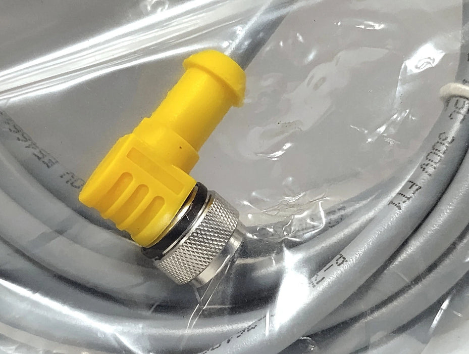 Turck WK-4.5T-5 5-Wire Cable w/ 1 M12 Euro Fast Connector