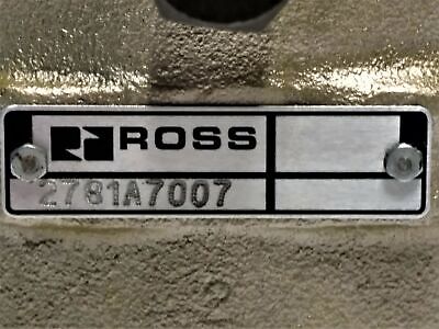 Ross 2781A7007 Control Valve