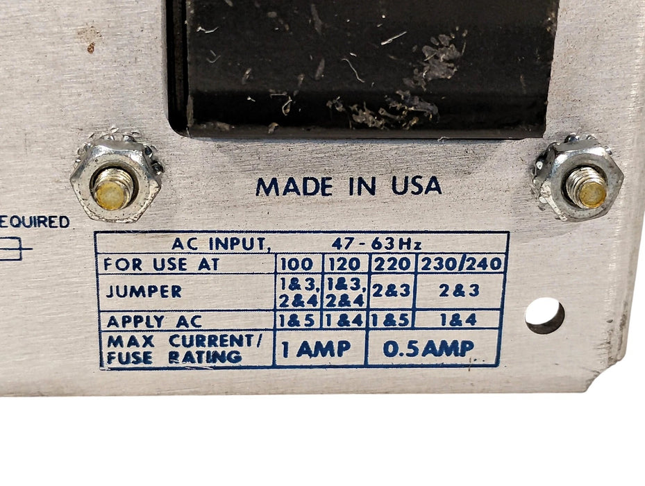 Power-One HBB512-A Power Supply w/ 5 VDC 3 A and 12 VDC 1.25 A Output