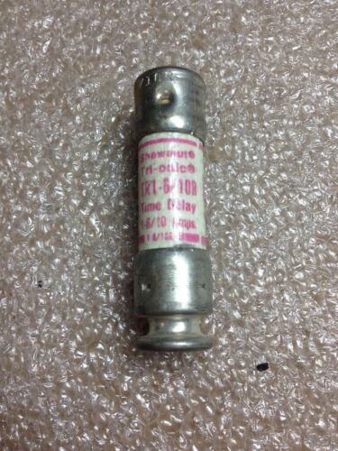 5 Gould Shawmut Tri-onic TR-6/10R Fuses