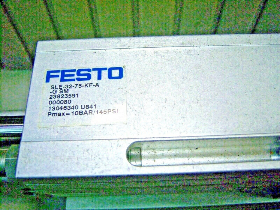 Festo Pneumatic Linear Drive SLE-32-75-KF-A-G-SM