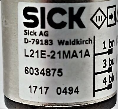 Sick L21E-21MA1A Photoelectric Sensor