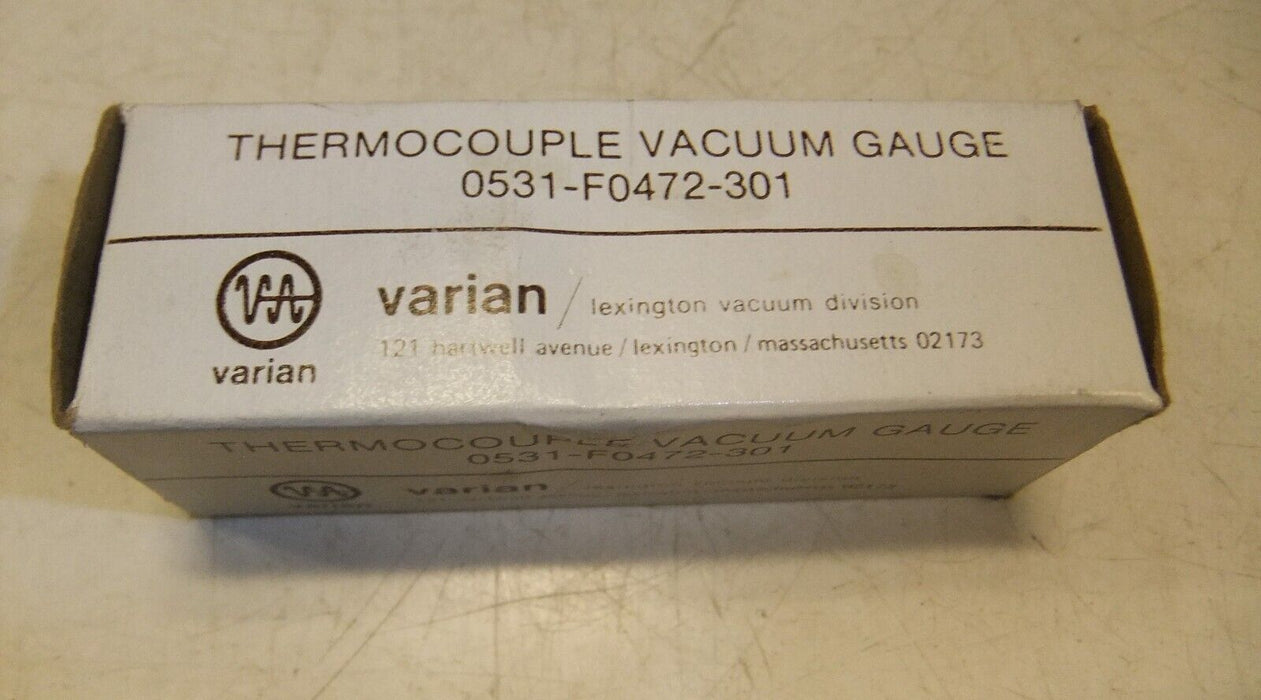 Varian Thermocouple Gauge Tube 0531-F0472-301