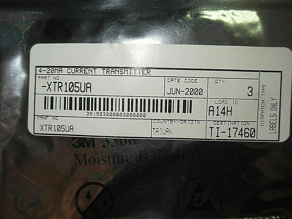 3 XTR105UA 4-20Ma Current Transmitter
