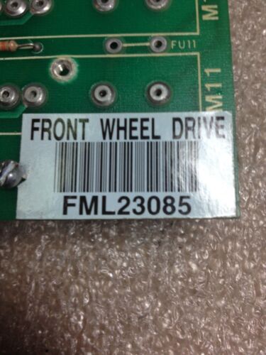 SIGMA INSTRUMENTS FML23085 MODEL F20 FRONT WHEEL DRIVE