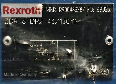 Rexroth ZDR 6 DP2-43/150YM Pressure Reducing Valve