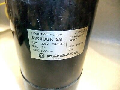 ORIENTAL MOTOR 5IK40GK-SM MOTOR
