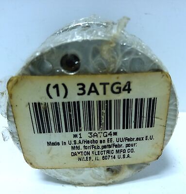 Dayton 3ATG4 Stainless Steel Double-Acting Compact Compressed Air Cylinder