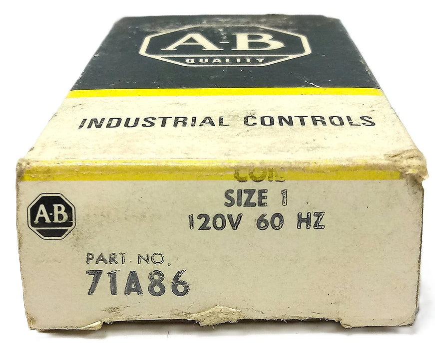 Allen-Bradley 71A86 110/120 V AC Coil for Size 1 Contactors