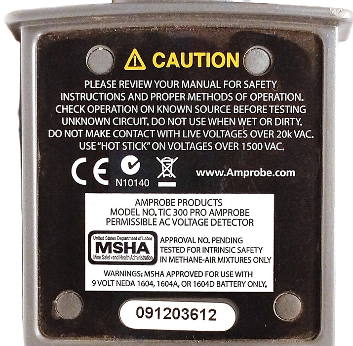 Amprobe TIC 300 PRO 30 VAC-122 KVAC Voltage Detector