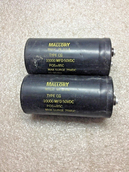 2 Mallory 235-8715 Capacitors