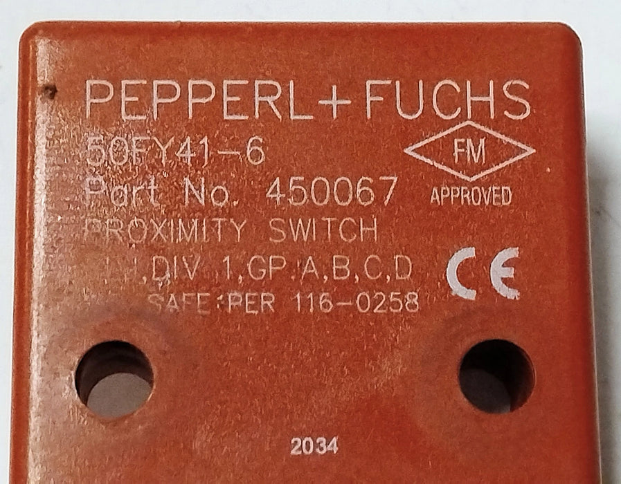 Pepperl Fuchs 50FY41-6 10-12 V DC Magnetic Proximity Sensor