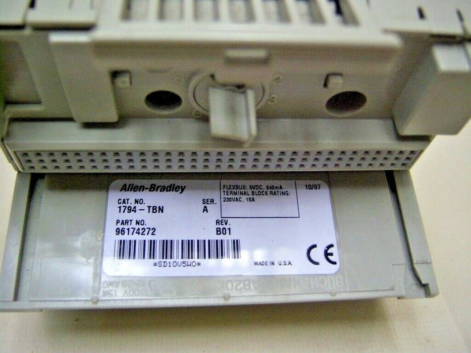 Allen-Bradley Flex Input Module 1794-IA16 & 1794-TBN