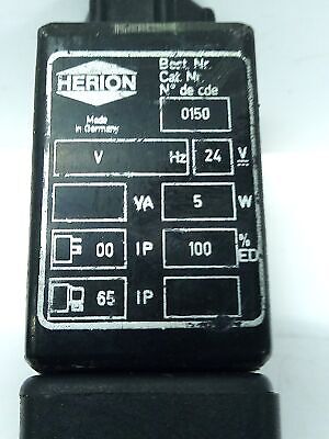 Norgren HERION 26254-00 24 V DC 1.5-10 bar Solenoid Valve Kit