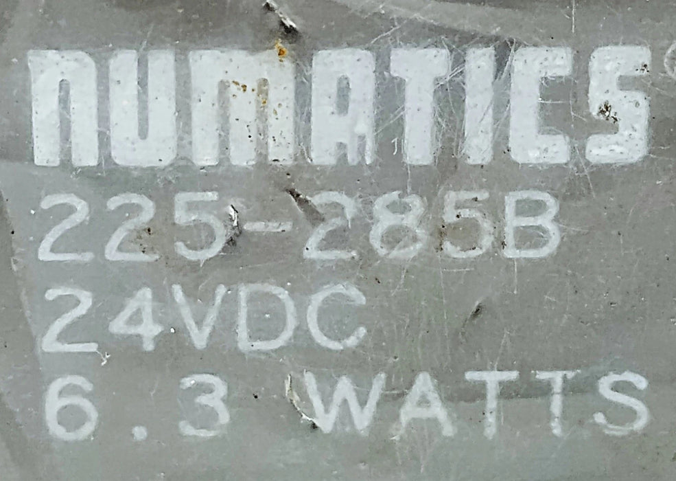 Numatics 225-285/225-285B 24 V DC 6.3 W Coil for Solenoid Valve