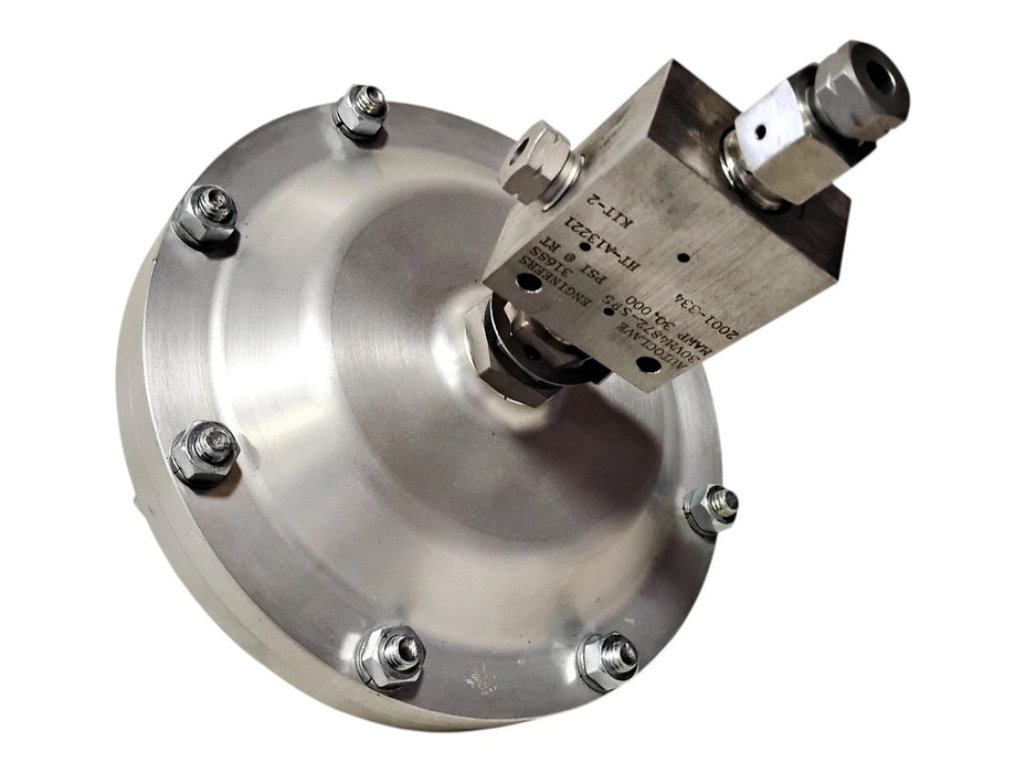 Parker Autoclave 30VM4872-OM-SRS 30,000 PSI 1/4-in High Pressure Needle Valve