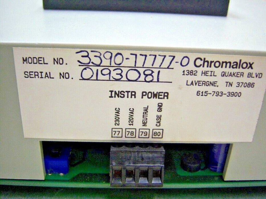 Chromalox Temperature Controller 3390-77777-0