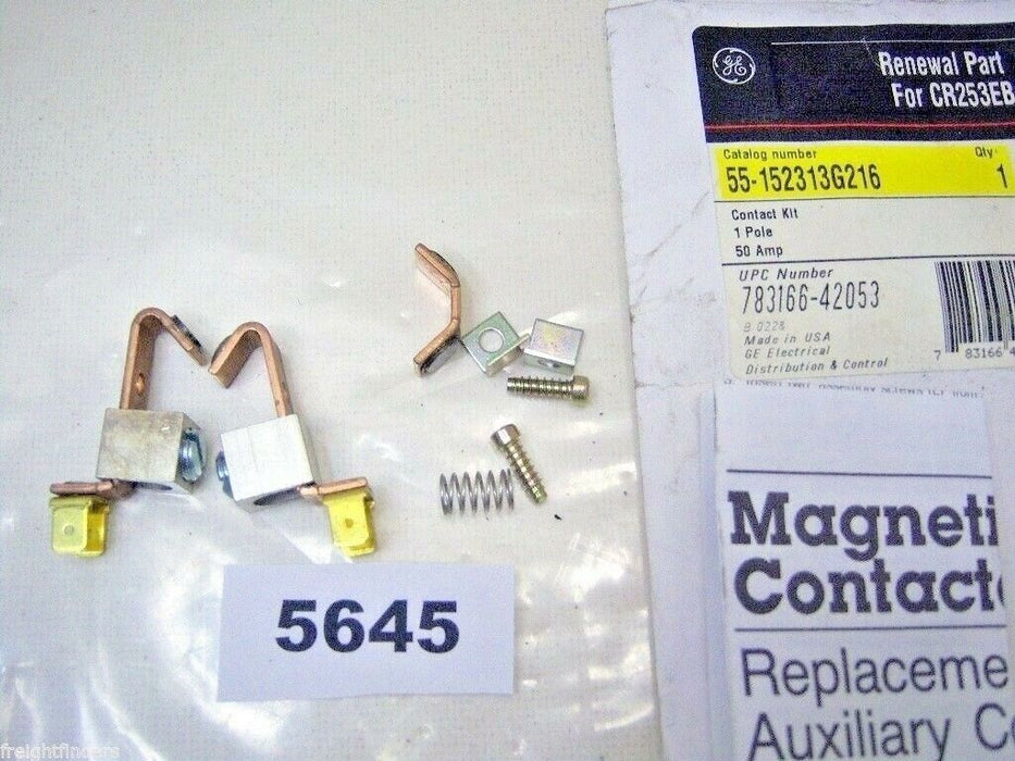GE Contact Kit 55-152313G216 1P 50A For CR253EB NIP