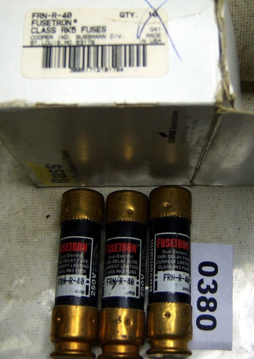 3 Buss FRN-R-40 Fuses