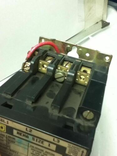 Square D 8536-SCO3S CONTACTOR SIZE 1