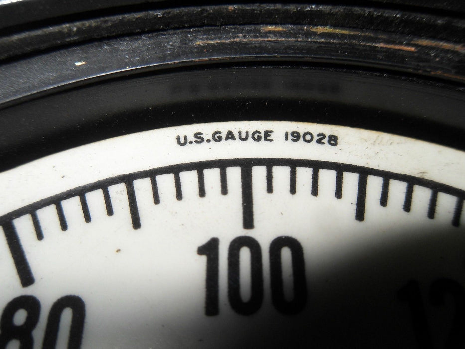 US Gauge 19028 Pressure Gauge 0-200 PSI