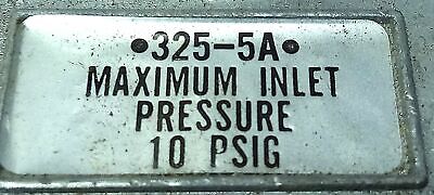 Maxitrol 325-5A 10 psig Gas Regulator