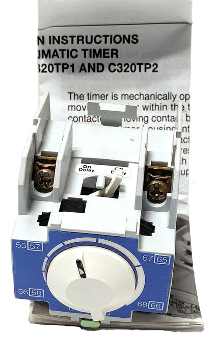 Eaton C320TP1 660 V 10 A 0.1-30 Sec Pneumatic Timer for Contactors