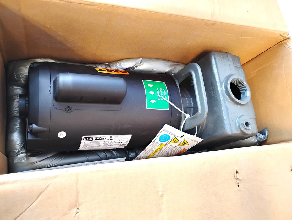 AMT 2828-95 115/208-230 V 2 HP 1-1/2" Self-Priming Centrifugal Pump