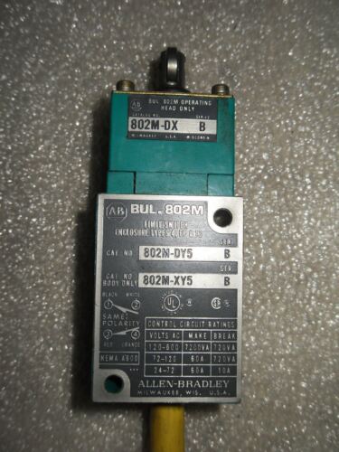 Allen-Bradley 802M-DY5 Ser B Limit Switch