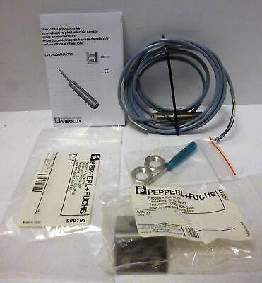 Pepperl GLV12-6/36/40B/115 Retro Reflective Photoelectric Sensor