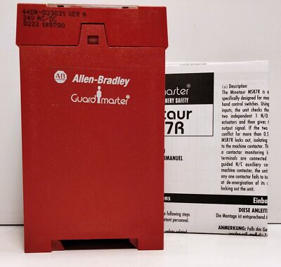 Allen-Bradley 440R-D23021 24 V AC/DC Safety Relay