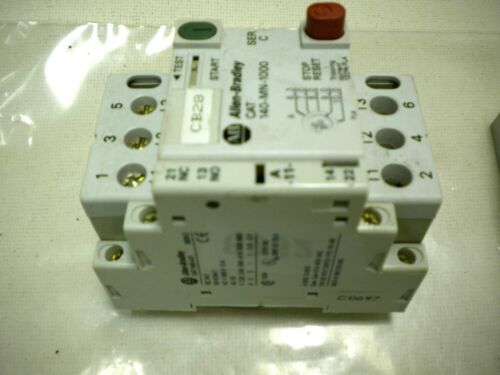 Allen-Bradley Starter 140-MN-1000 6.3-10 Amp Auxiliary Contact