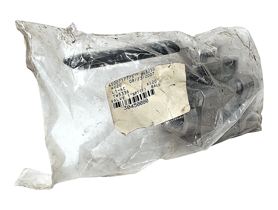 Swagelok SS-65TF16 1 in FNPT 316 Stainless Steel 2-Way Ball Valve