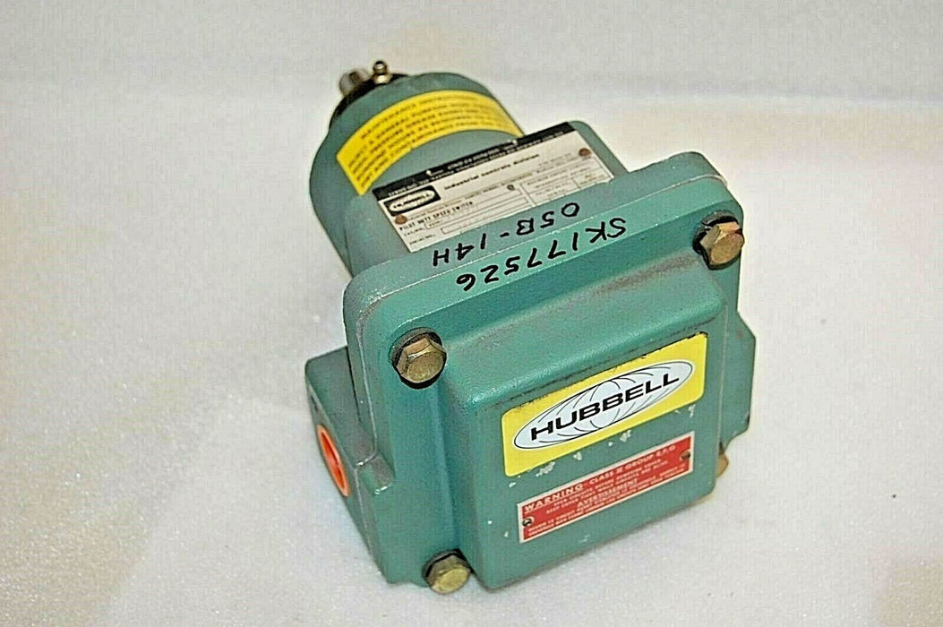 Hubbell SPEED SWITCH 2210-142CC9 TYPE C NEMA 9 SURFACE