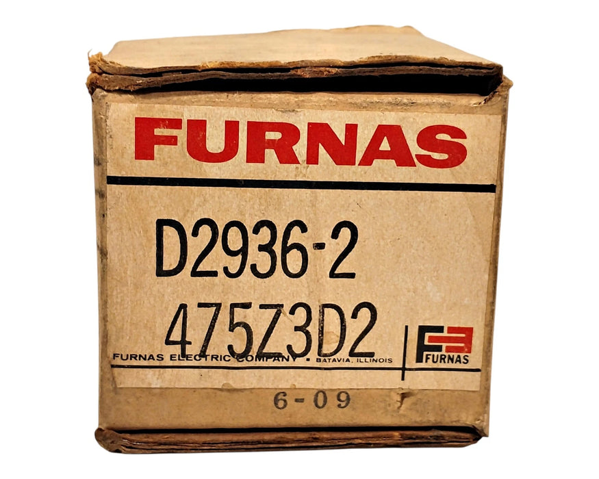 Furnas D2936-2 475Z3D2 Dual Voltage Coil for Starter/Contactor