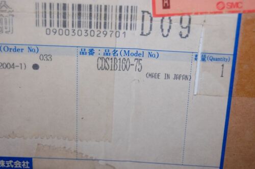 SMC AIR CYLINDER CDS1B160-75
