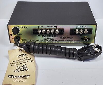 Bogen Communication GA-6A Microphone Amplifier